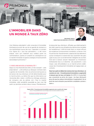 lettre immobilier taux zéro investissement