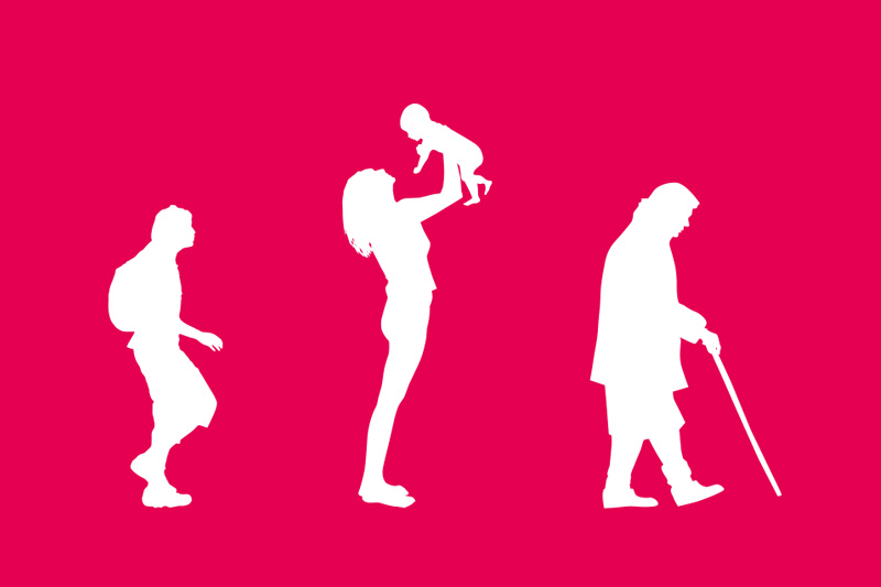 Infographie : Le parcours résidentiel durant le cycle de vie